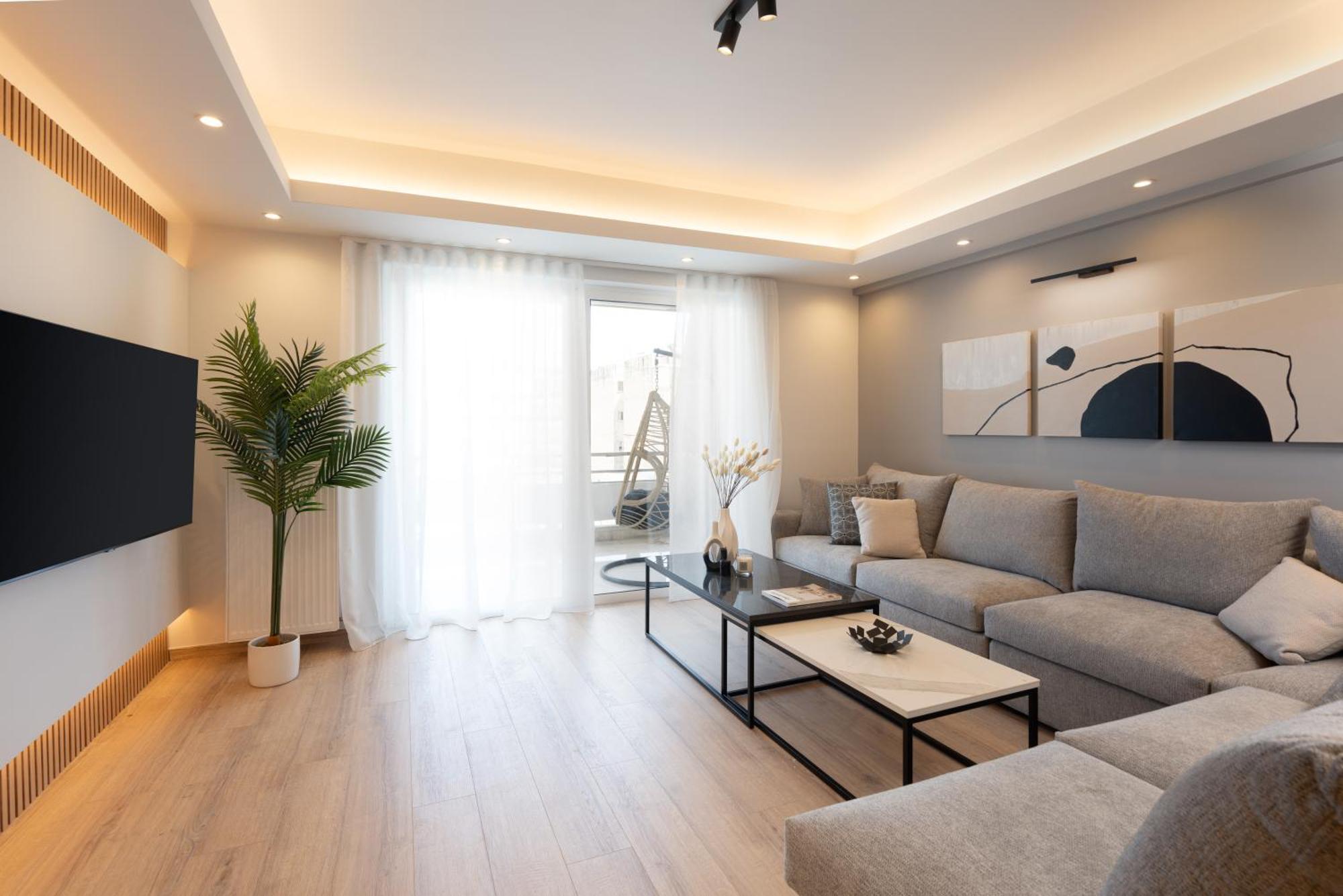 Luxury 4 Bedrooms Apartment Near Flisvos Marina Piraeus Exterior photo